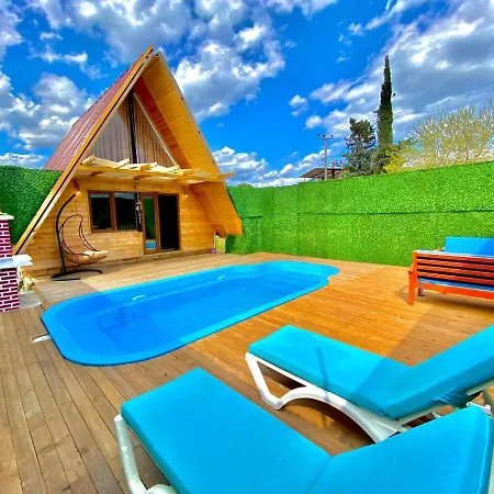 Refreshing Bungalow With Private Pool, Garden And Bbq In * Фетхие