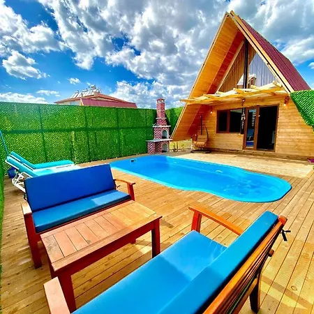 Refreshing Bungalow With Private Pool, Garden And Bbq In بيت للعطل *